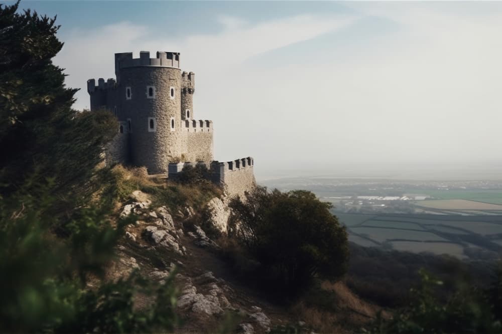 Castillo ubicado en España